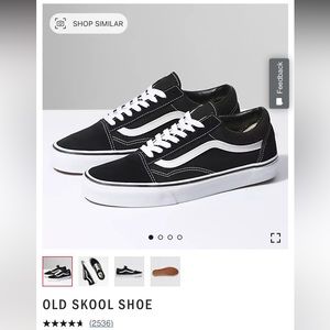 Vans Old Skool women’s shoes. Size 6.5. Brand new in the box, never worn.
